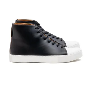 Abington Hi Toe Cap - Cuir Chromexcel noir Horween
