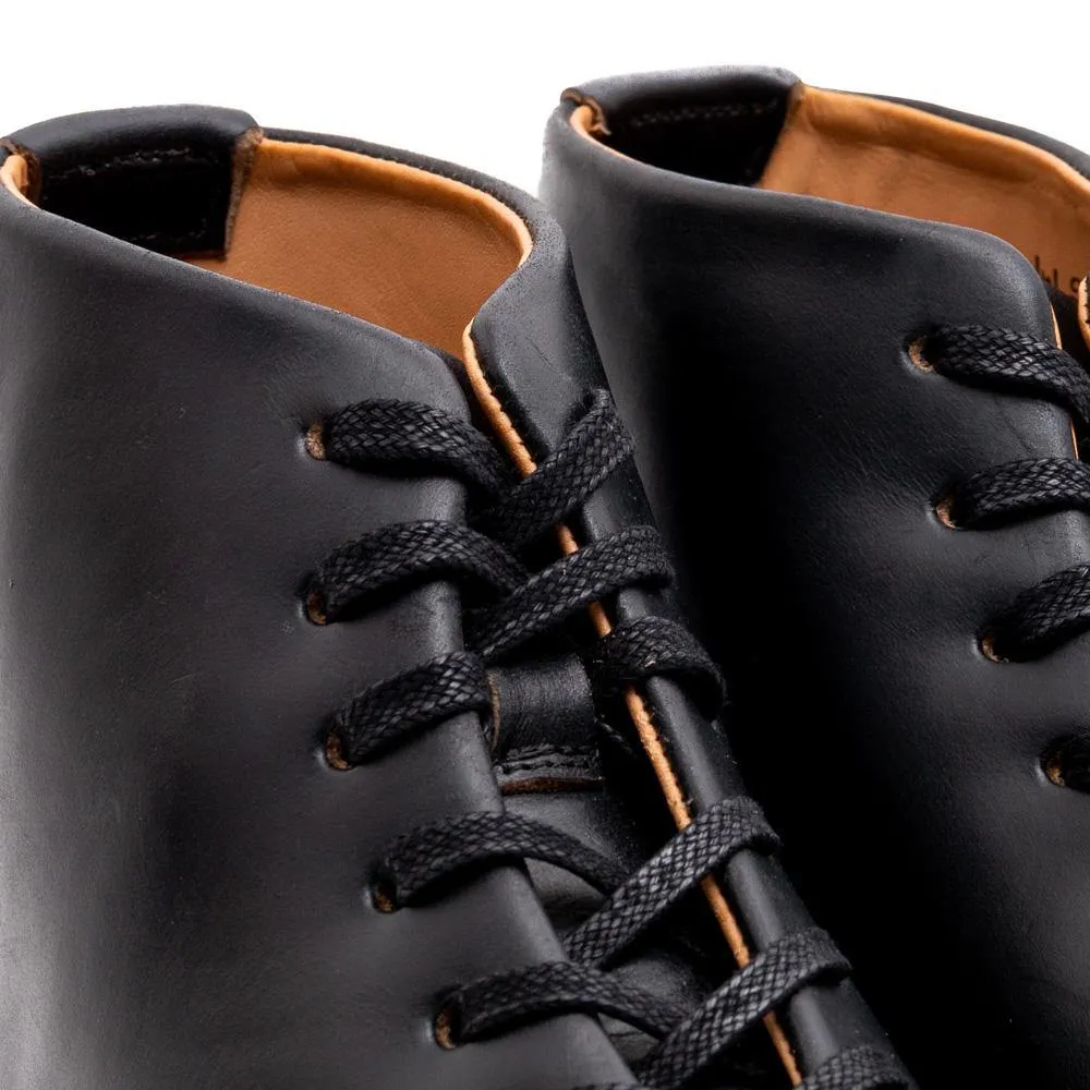 Abington Hi Toe Cap - Cuir Chromexcel noir Horween