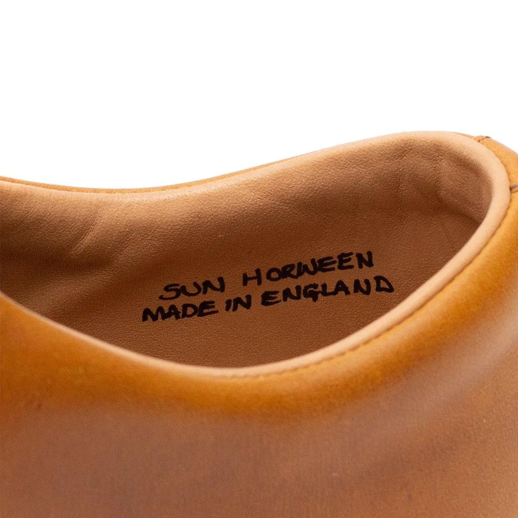 Abington Hi Toe Cap - Cuir Chromexcel noir Horween