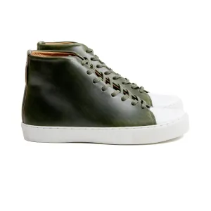 Abington Hi Toe Cap - Chromexcel Vert Forêt Horween