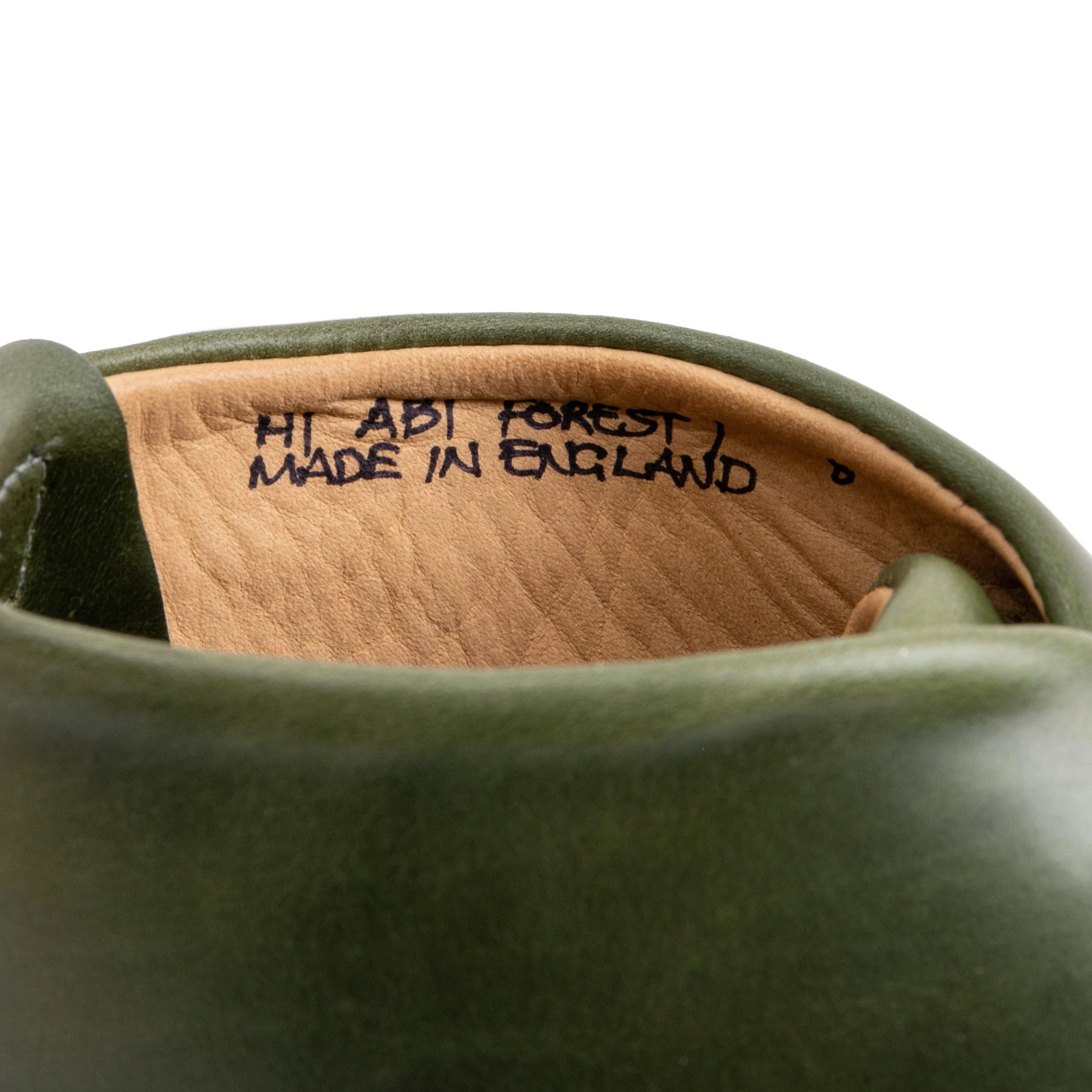 Abington Hi Toe Cap - Chromexcel Vert Forêt Horween