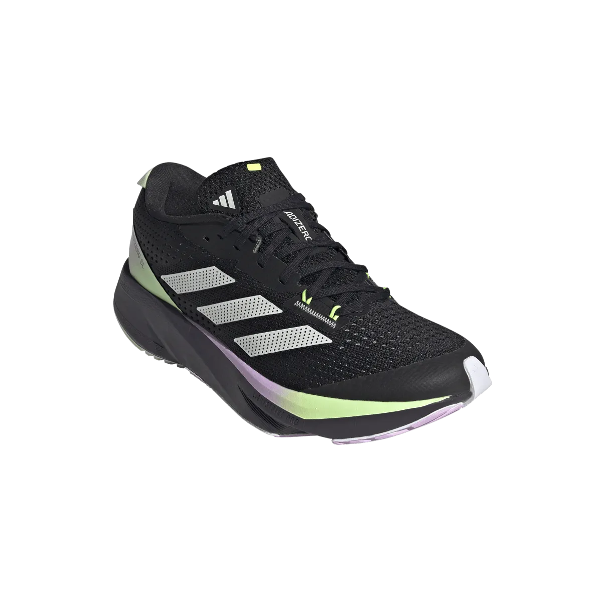 Adidas Adizero SL Femme Noir Fondamental Vert Étincelle