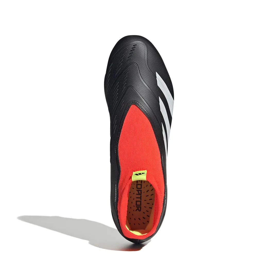 adidas - Chaussures à crampons Predator League sans lacets pour terrain sec Homme (IG7768)
