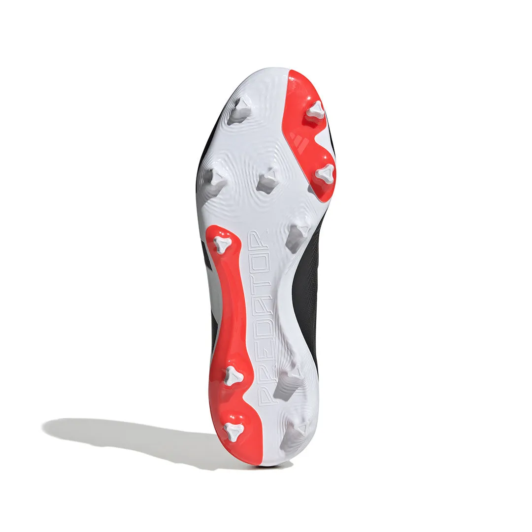adidas - Chaussures à crampons Predator League sans lacets pour terrain sec Homme (IG7768)