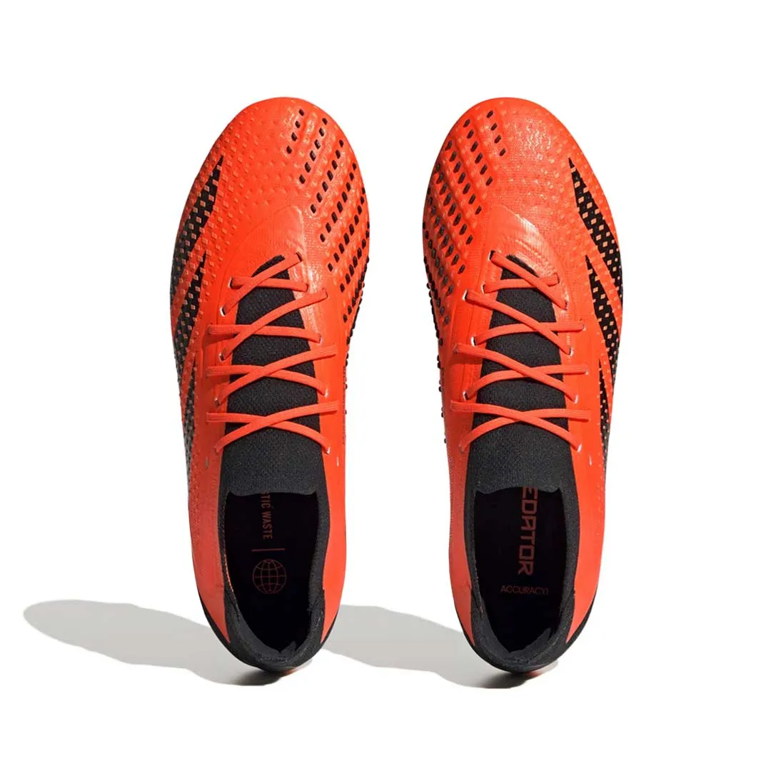 adidas - Chaussures à crampons Predator Accuracy.1 Low Firm Ground unisex (GW4574)