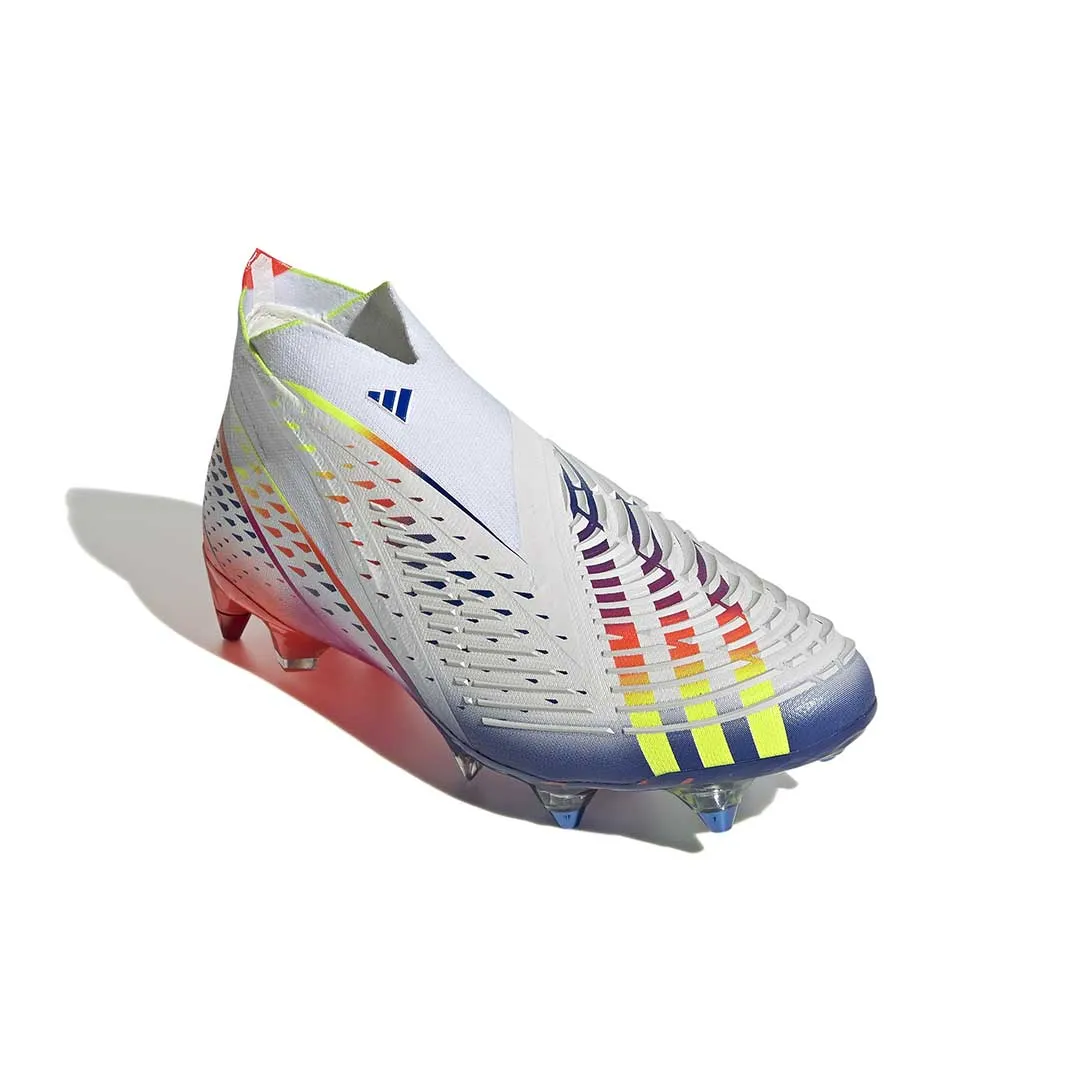 adidas - Chaussures à crampons Predator Edge pour terrain souple unisexes (GW1035)