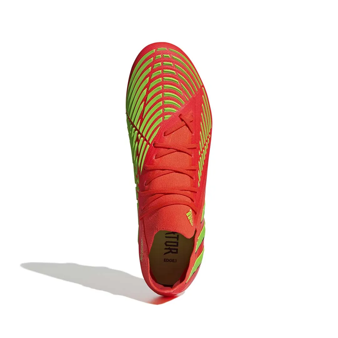 adidas - Chaussures à crampons Predator Edge.1 Low Firm Ground Unisex (GW1024)