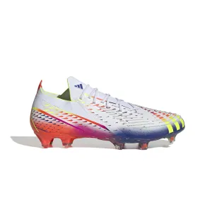 adidas - Chaussures de football Predator Edge.1 Low Firm Ground unisexes (GW1022)