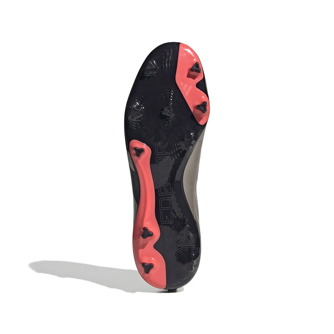 adidas - Chaussures de football Predator League sans lacets pour terrain sec Unisexe (IF6331)