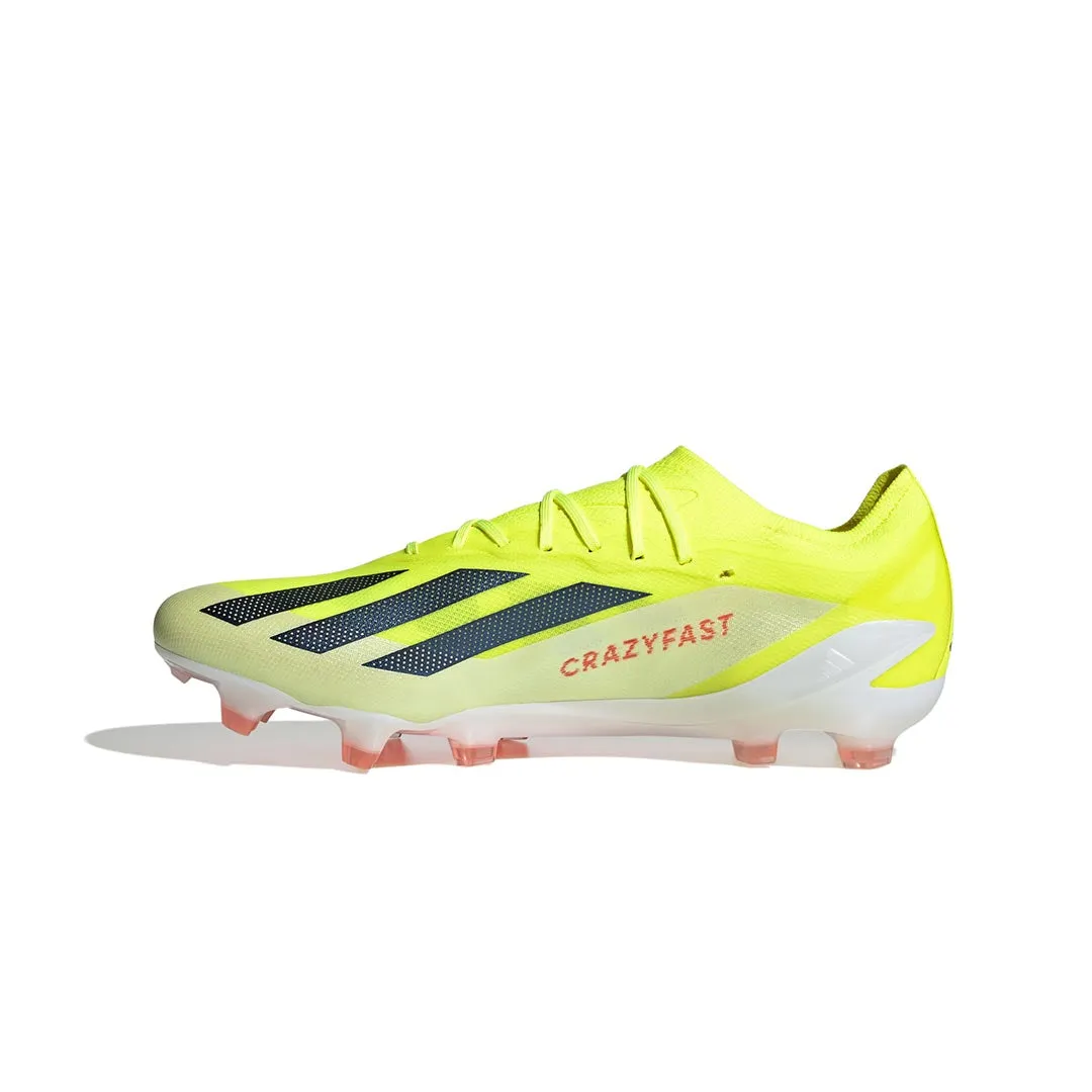 adidas - Chaussures à crampons Unisex X Crazyfast Elite pour terrain ferme (IE2376)