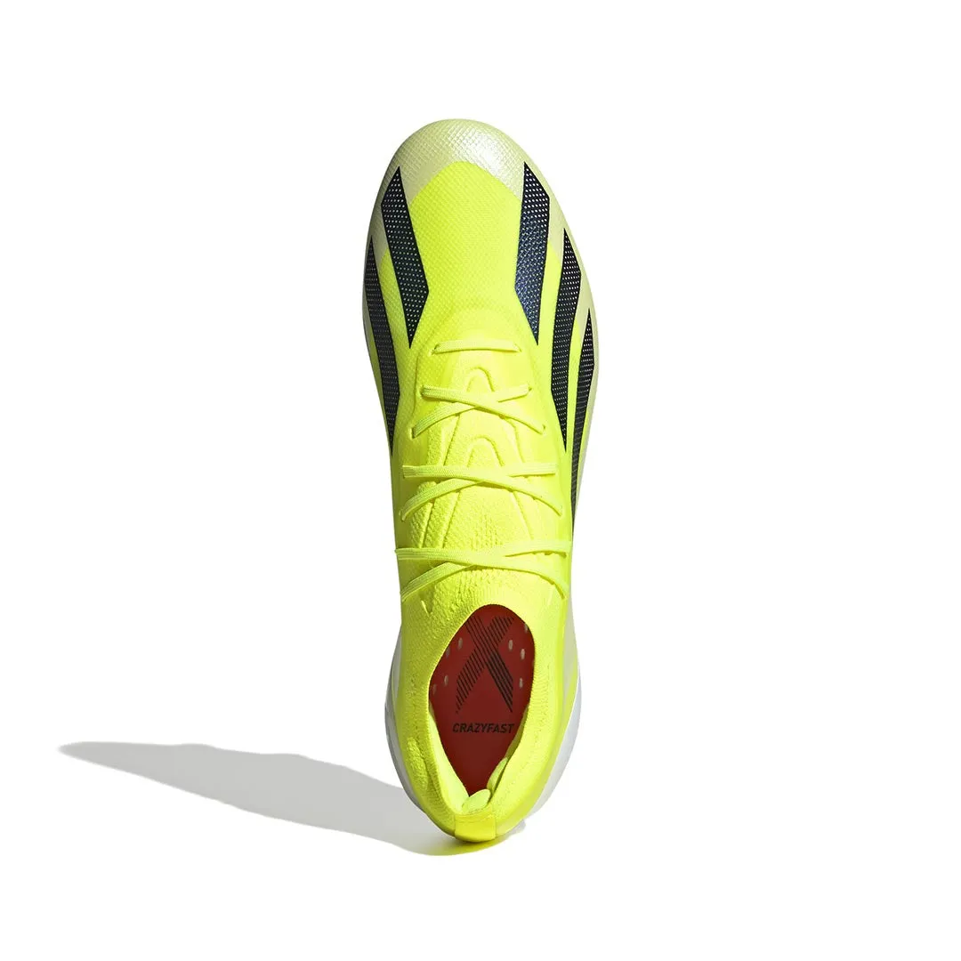 adidas - Chaussures à crampons Unisex X Crazyfast Elite pour terrain ferme (IE2376)