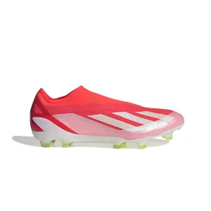 adidas - Chaussures à crampons Unisex X Crazyfast Elite sans lacets pour terrain ferme (IG0611)