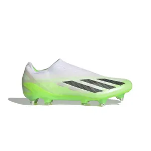 adidas - Chaussures de football à crampons moulés pour terrain souple sans lacets unisexes X Crazyfast.1 (IE6637)