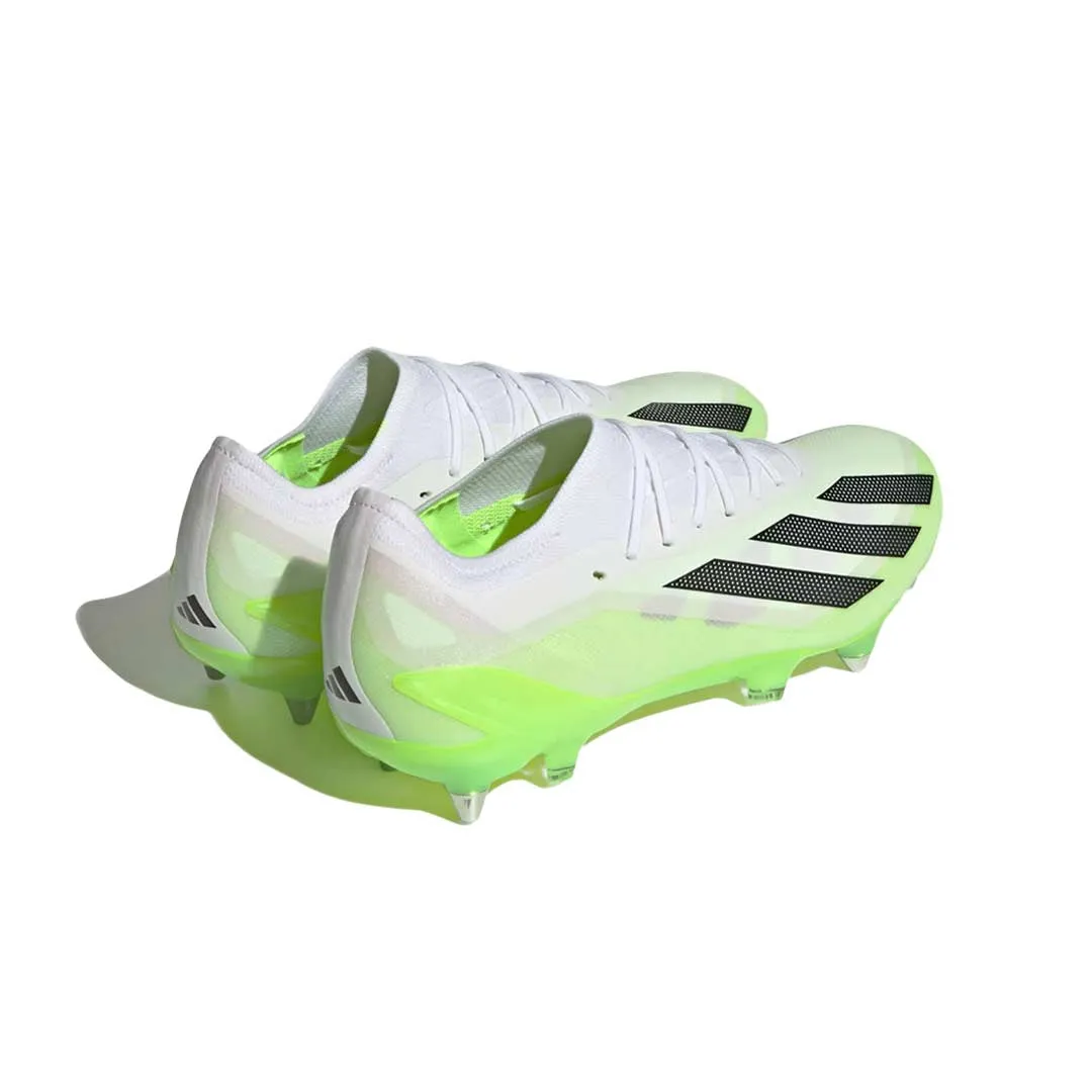 adidas - Chaussures de football à crampons souples Unisex X Crazyfast.1 pour terrain sec (IE6626)