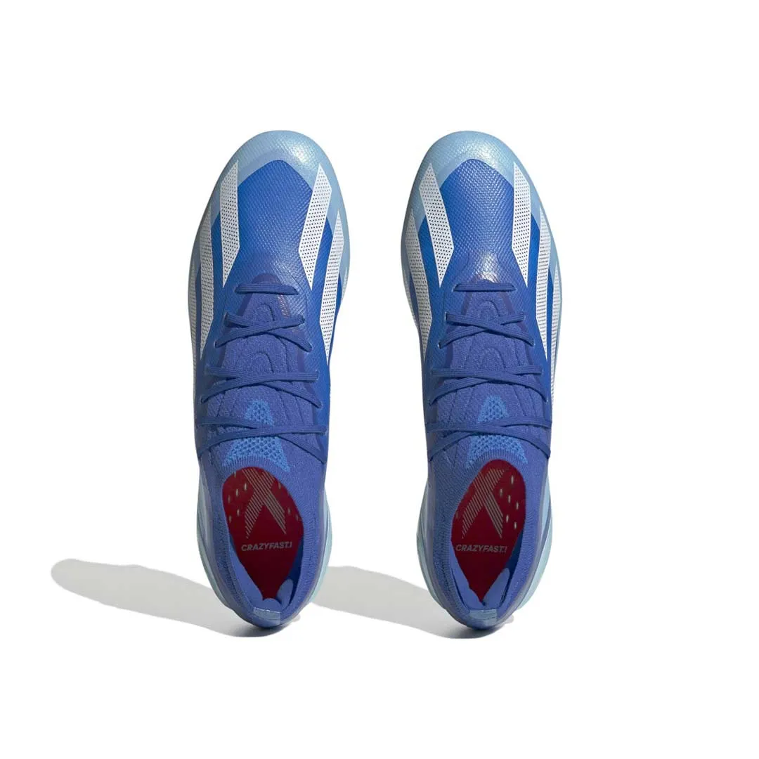 adidas - Chaussures de football à crampons souples Unisex X Crazyfast.1 pour terrain sec (IE6628)