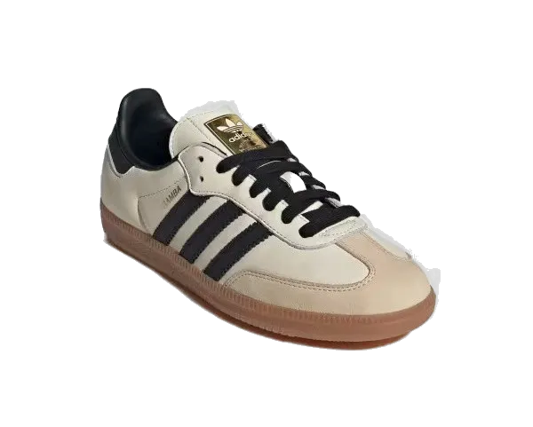 Adidas Femme Samba Og Chaussures - Blanc Crème / Strata Sable