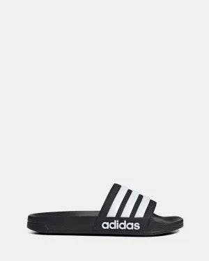 Adilette Douche Noir/Blanc/Noir