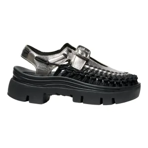 UNEEK PLT Mary Jane pour tous les genres Argent/Noir