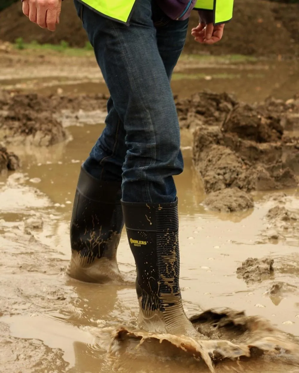 Chaussures de Sécurité Amblers FS100 pour la Construction Wellington