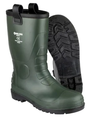 Chaussures de sécurité Amblers FS97 S5 PVC Rigger Bottes de sécurité Amblers