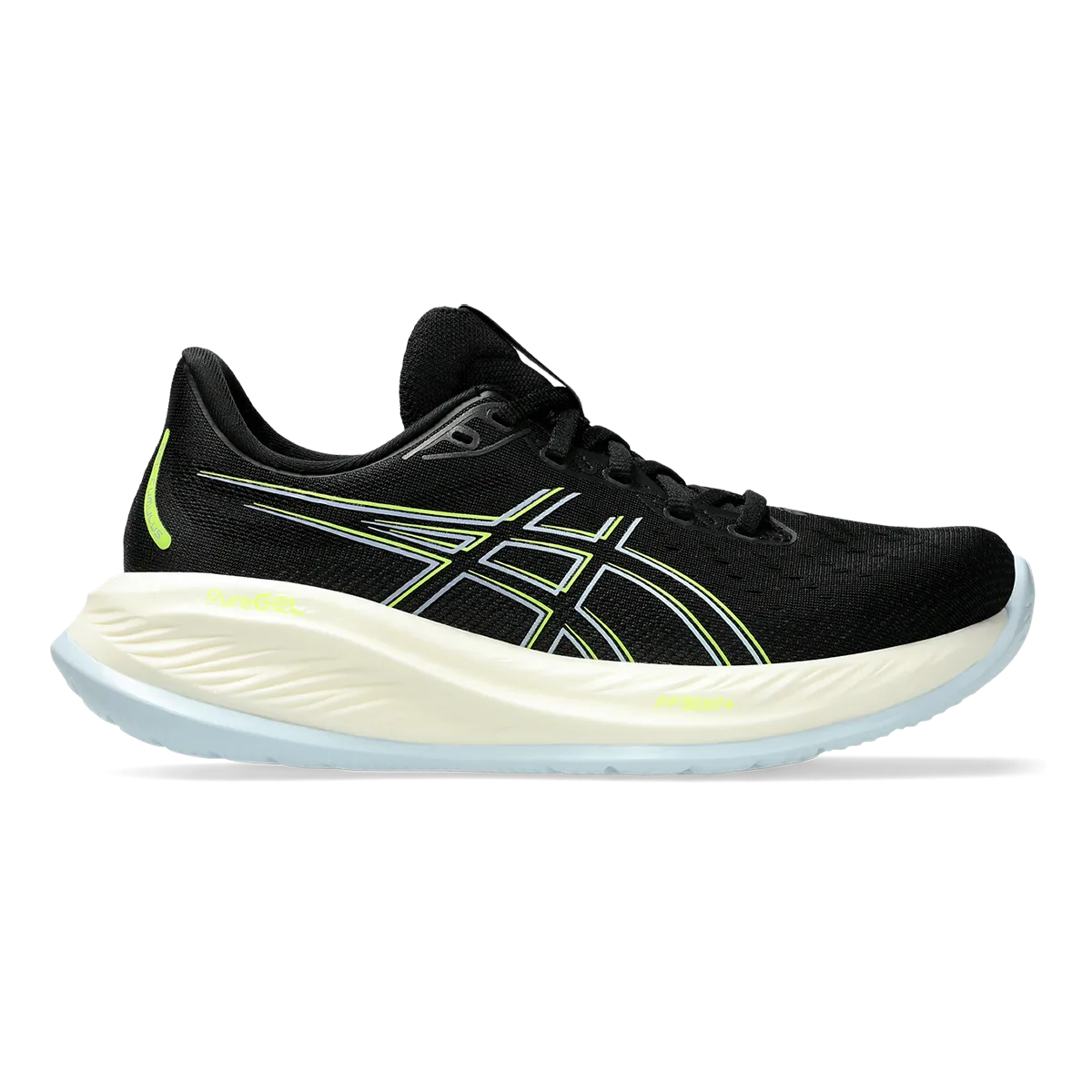 Asics Gel Cumulus 26 - Noir - Jaune Sécurité