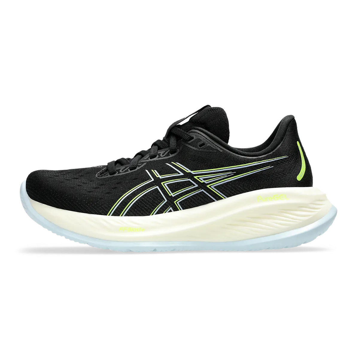 Asics Gel Cumulus 26 - Noir - Jaune Sécurité