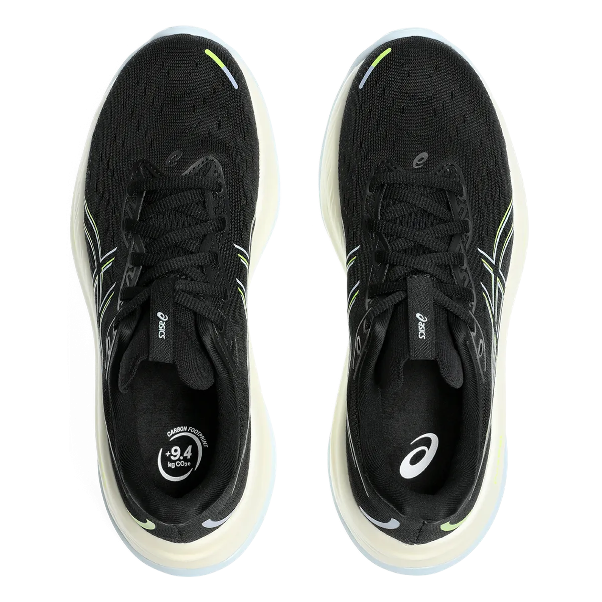 Asics Gel Cumulus 26 - Noir - Jaune Sécurité