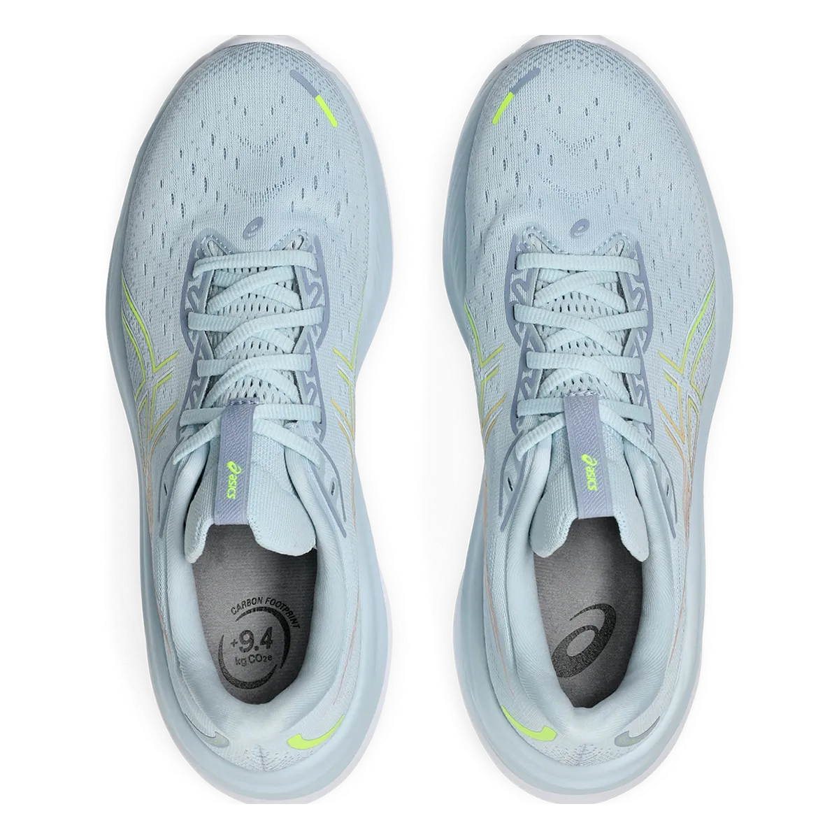 Asics Gel Cumulus 26 - Gris Frais - Jaune Sécurité