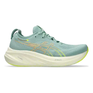 Asics Gel Nimbus 26 - Céladon Clair - Jaune Sécurité