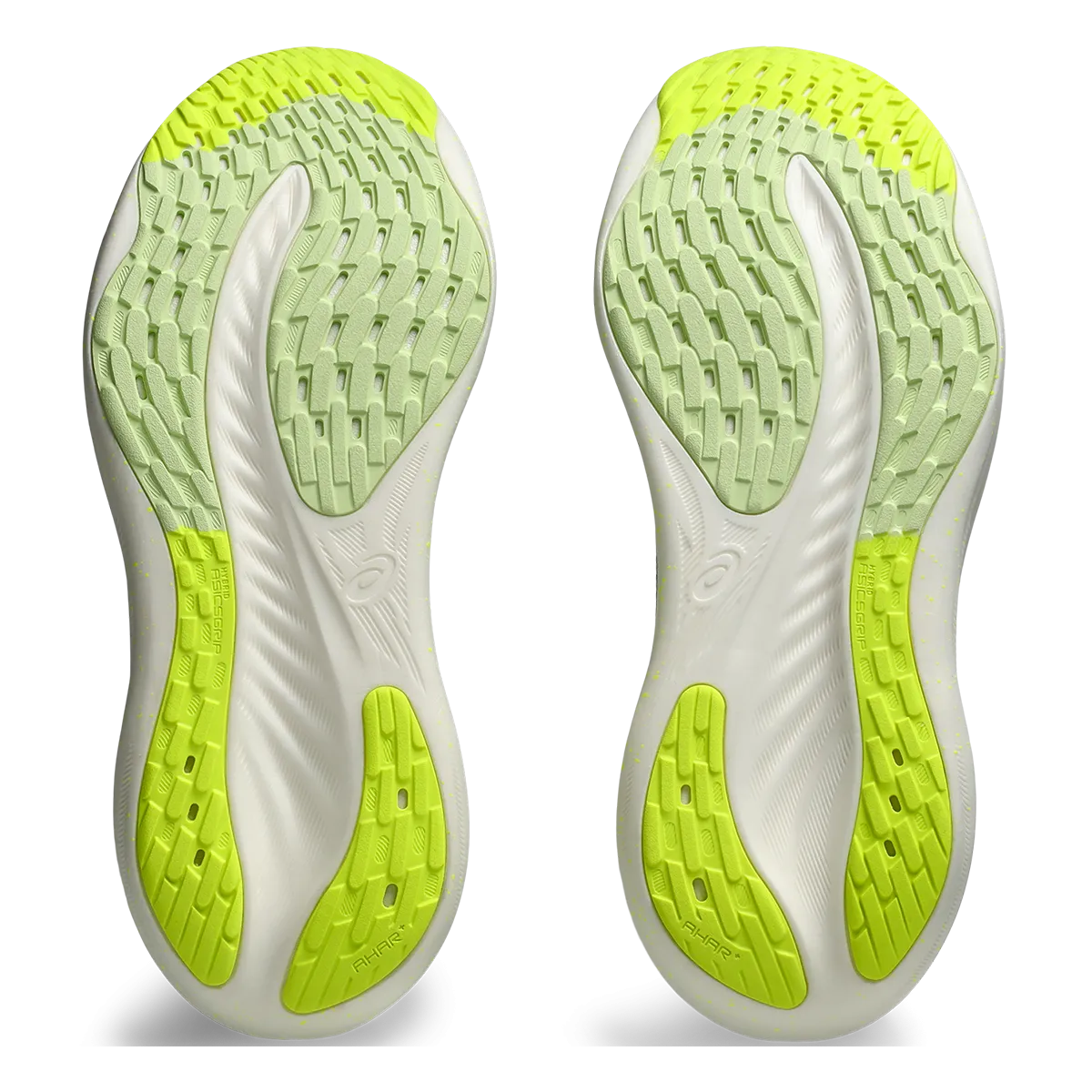 Asics Gel Nimbus 26 - Céladon Clair - Jaune Sécurité