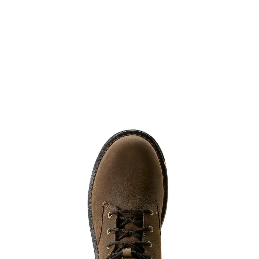 Botte de travail imperméable Big Rig 8 pouces à embout composite Iron Coffee