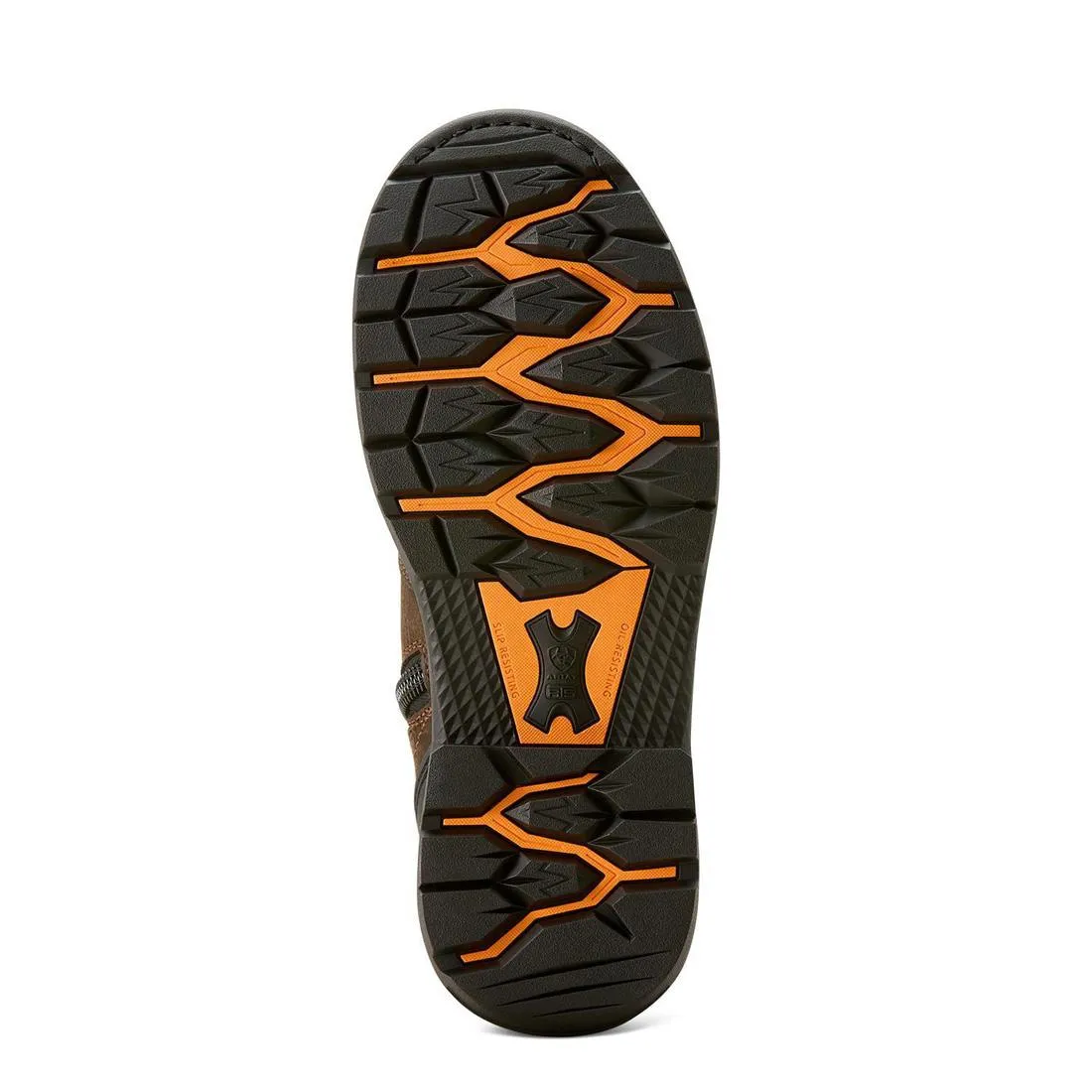 Botte imperméable Big Rig à embout souple de 8 pouces - Café Fer