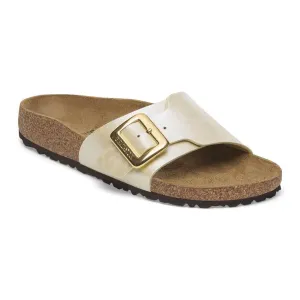 BIRKENSTOCK CATALINA LUXE BOUCLE - ÉTROIT - BLANC PERLE