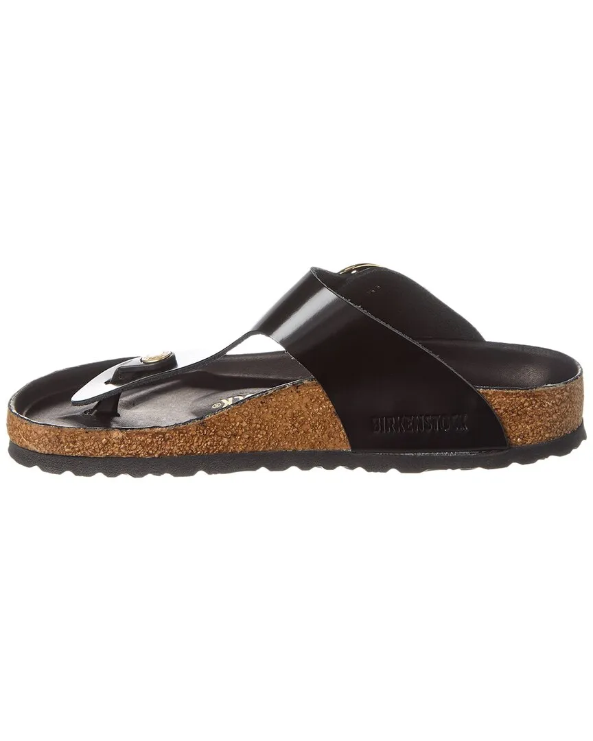 Sandale en cuir Birkenstock Gizeh à grande boucle