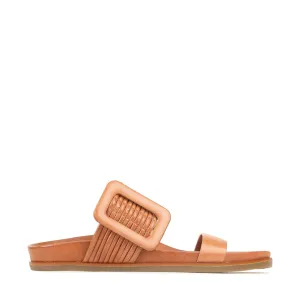SANDALES EN CUIR CARMICE