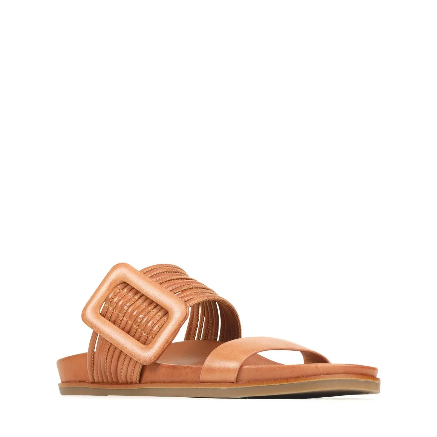 SANDALES EN CUIR CARMICE