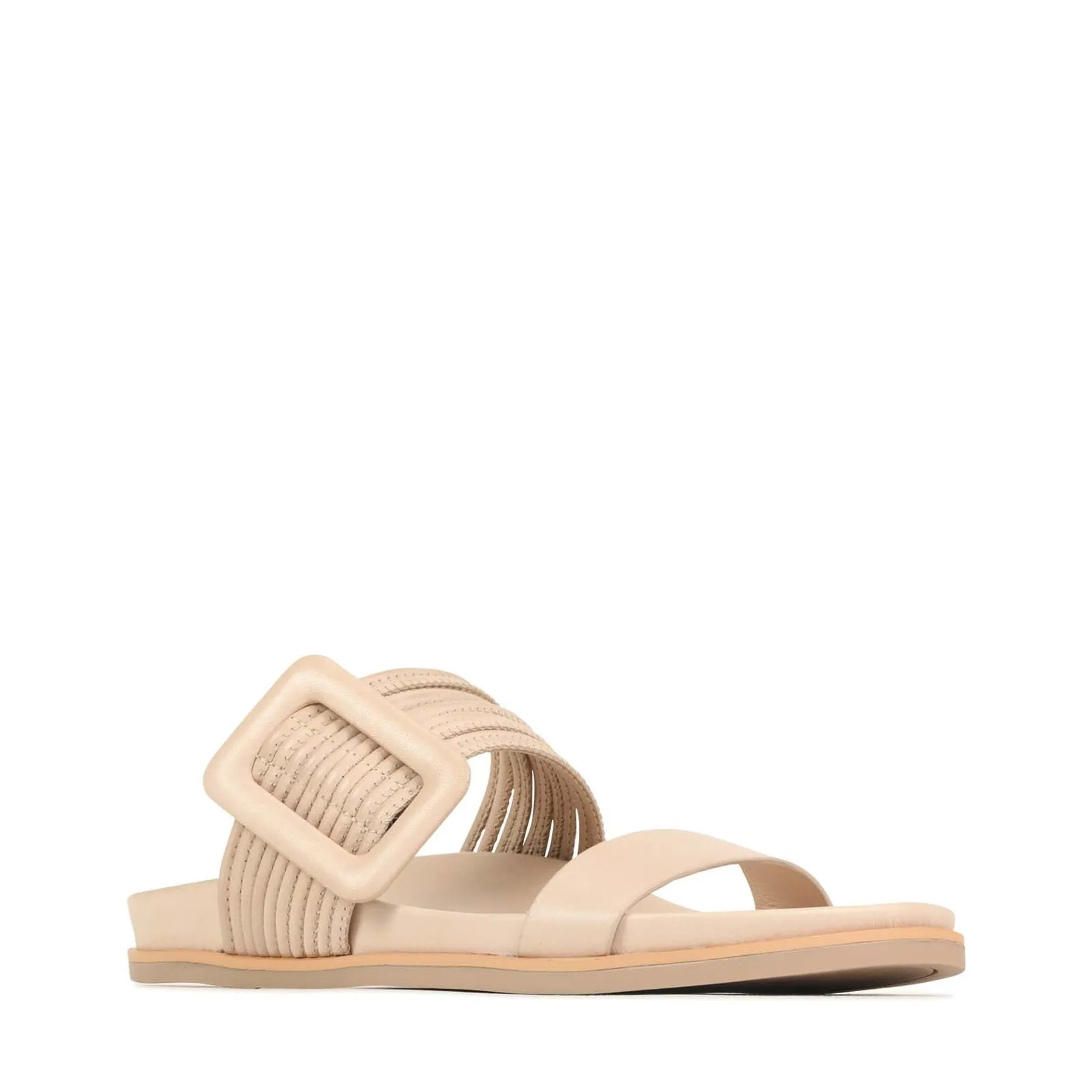 SANDALES EN CUIR CARMICE