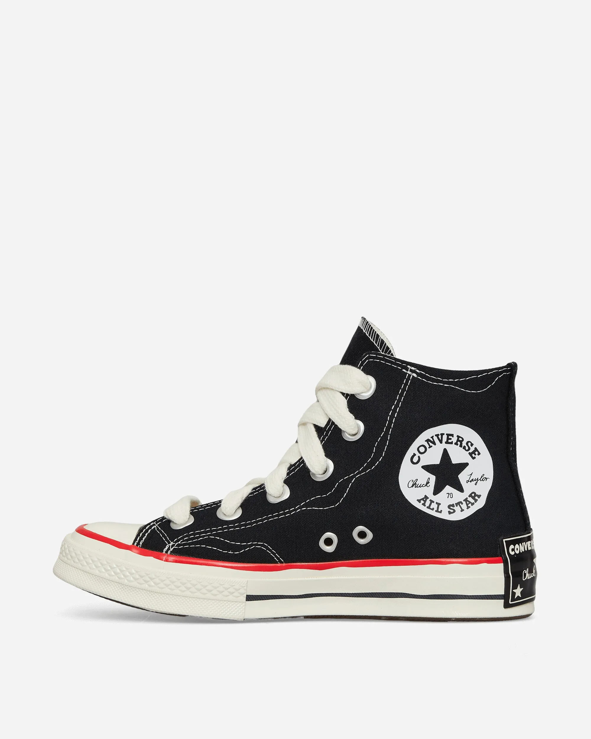 Chuck 70 Hi Sketch Sneakers Noir