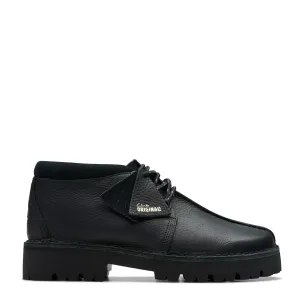 Clarks Originals Trek Chaussure de Randonnée en Cuir Noir
