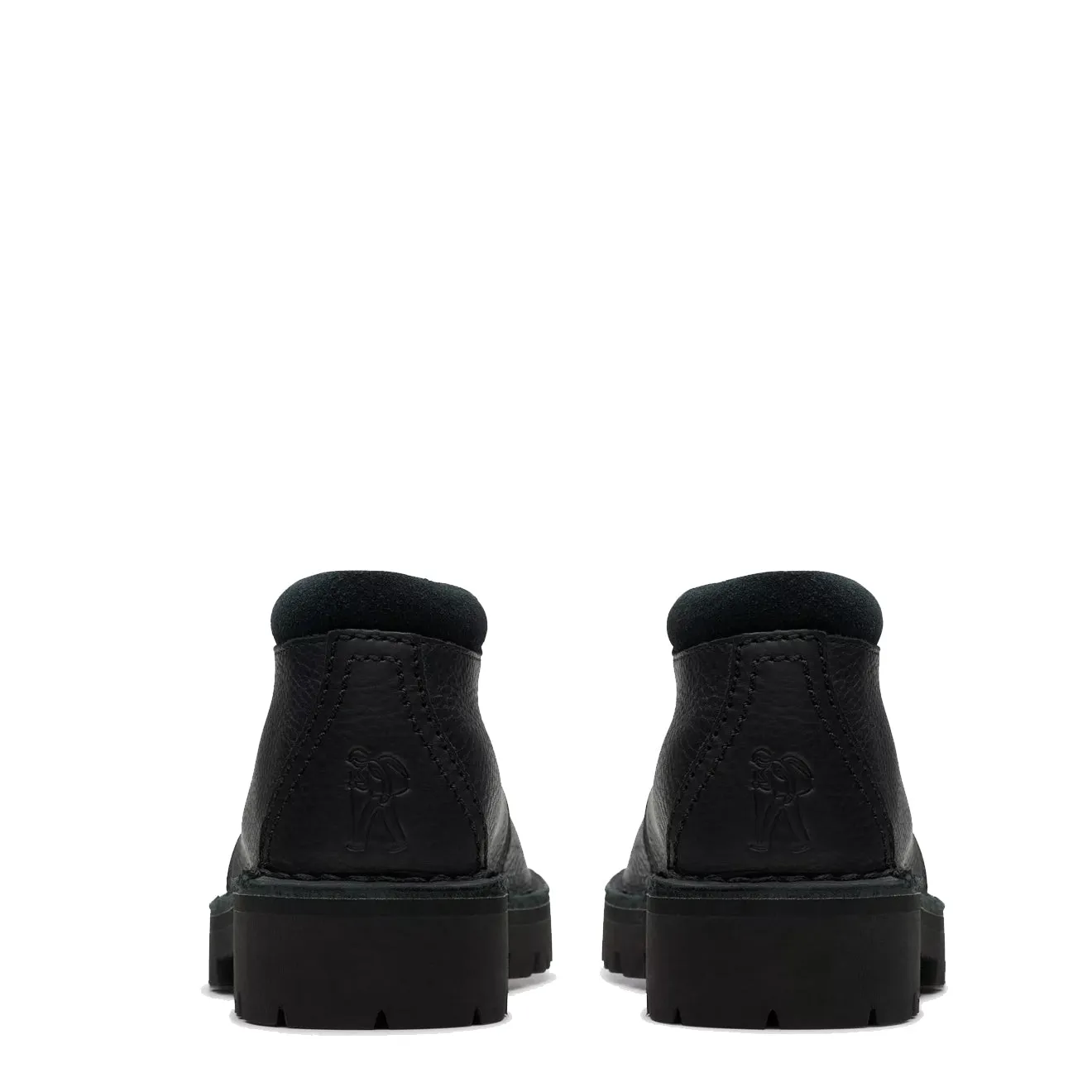 Clarks Originals Trek Chaussure de Randonnée en Cuir Noir