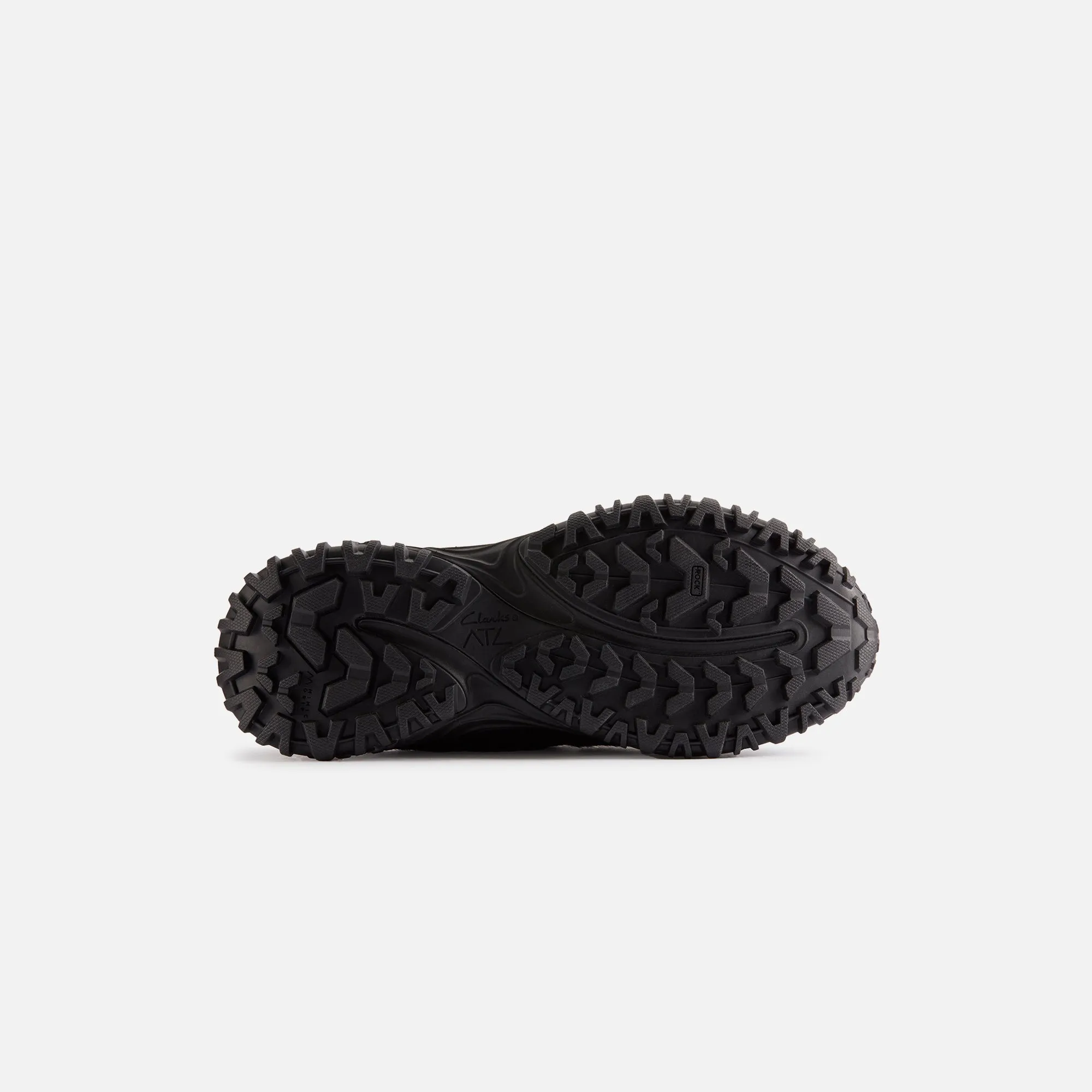 Clarks x Martine Rose The Clog 1 - Chaussures Clarks en cuir noir