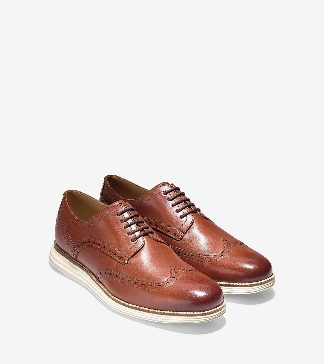 Cole Haan Chaussures Oxford Homme Original Grand Wingtip Tan