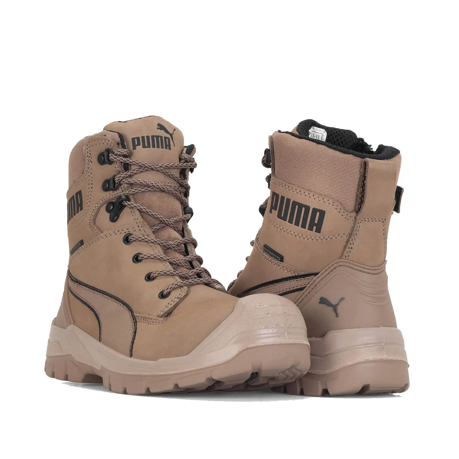 Botte de travail pour hommes Conquest CTX à embout composite imperméable couleur pierre