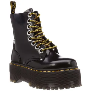 Bottes plateforme pour femmes Dr. Martens Jadon Max en cuir Buttero