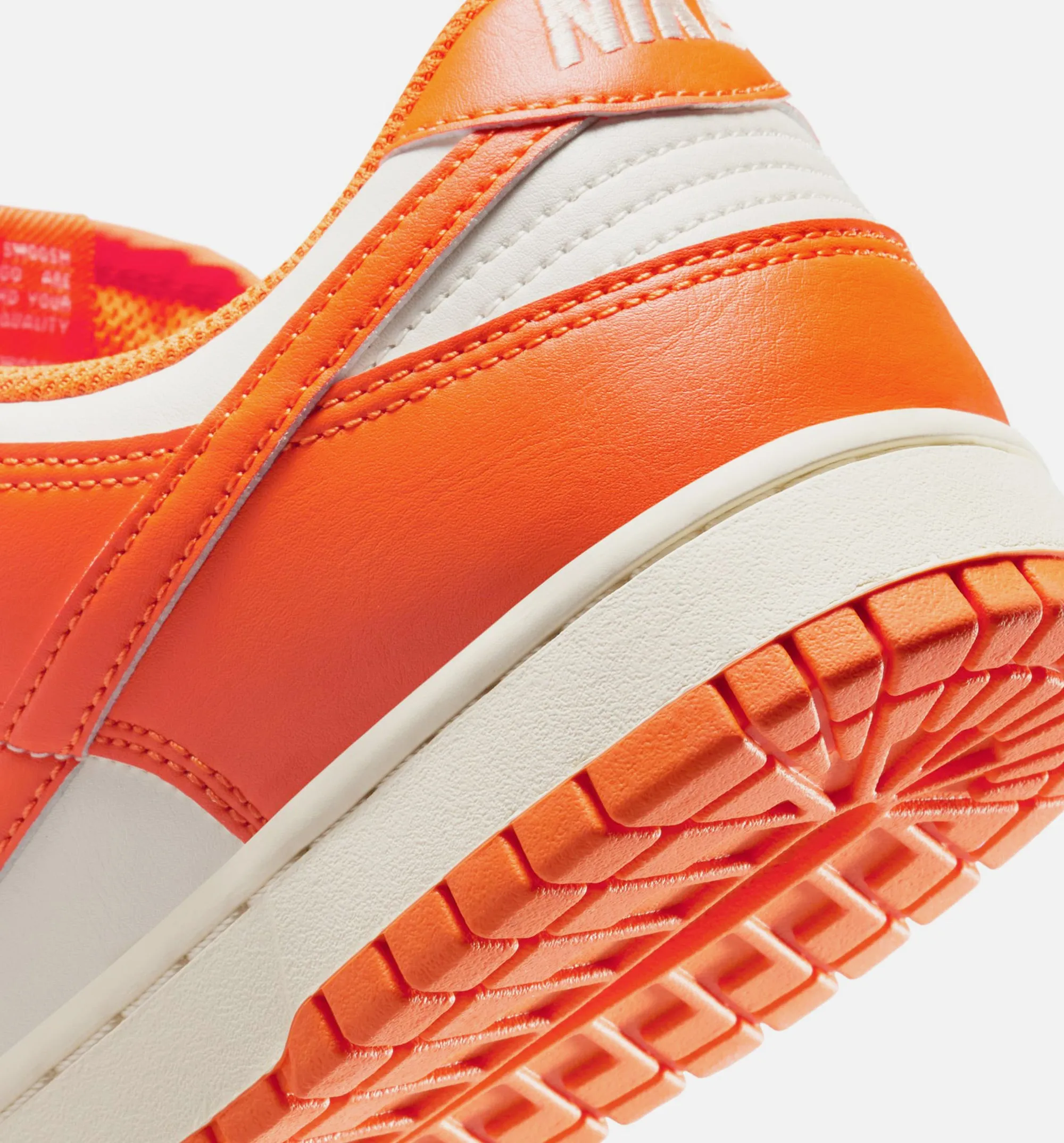Dunk Low Syracuse Chaussure de Style Homme - Ivoire Pâle/Orange Sécurité