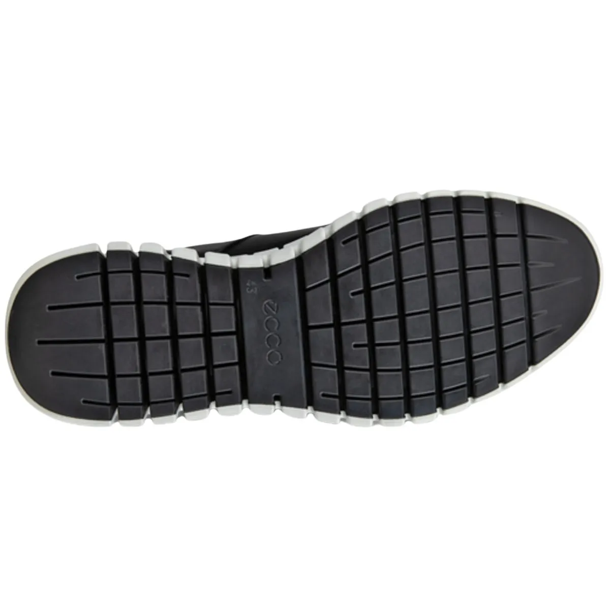Ecco Gruuv en cuir noir pour homme