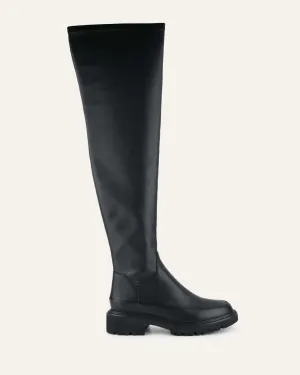 BOTTES ELLA NOIRES À MI-MOLET