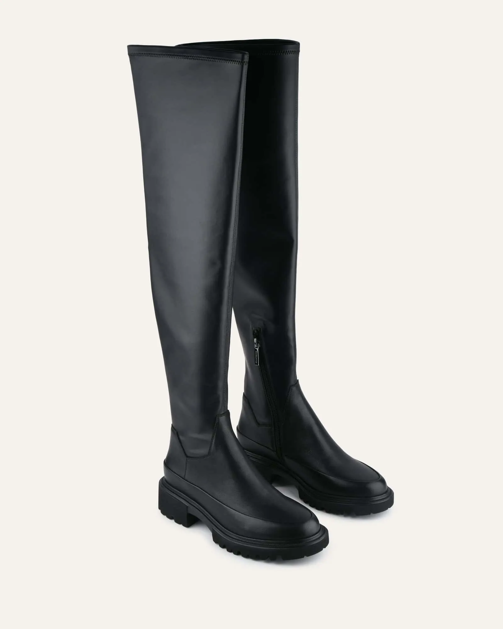 BOTTES ELLA NOIRES À MI-MOLET