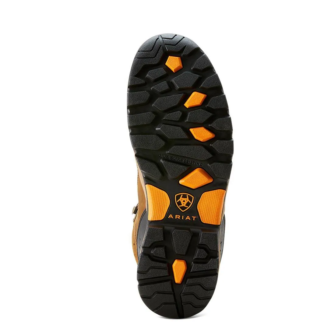 Botte de travail imperméable isolée Endeavor 8 pouces à embout en carbone Brun poussiéreux