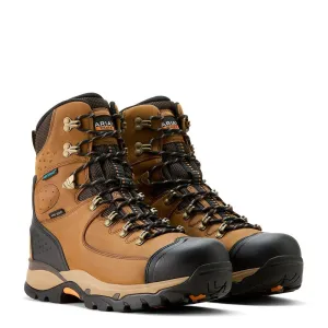 Botte isolée imperméable à embout souple Endeavor 8 pouces couleur marron poussiéreux